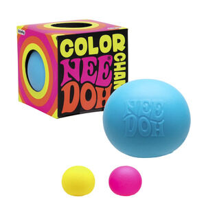 🔥NeeDoh Color Change Fidget Toy Stress Relief Squishy Ball PINK BNWT🔥